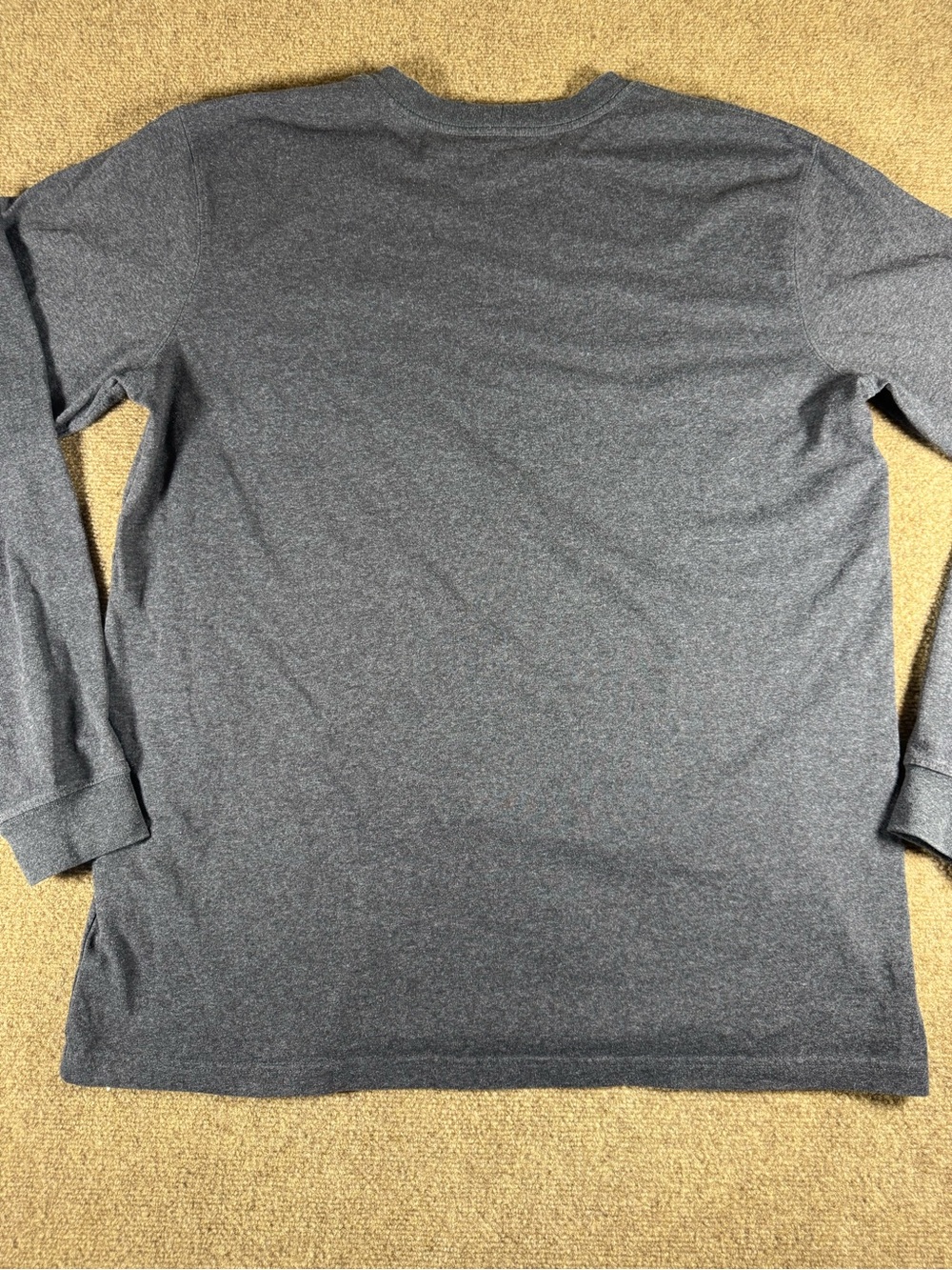 Carhartt Shirt Mens XL Tall Heather Grey Long Sleeve‎ Since 1889 Logo Tee XLT - Picture 10 of 13